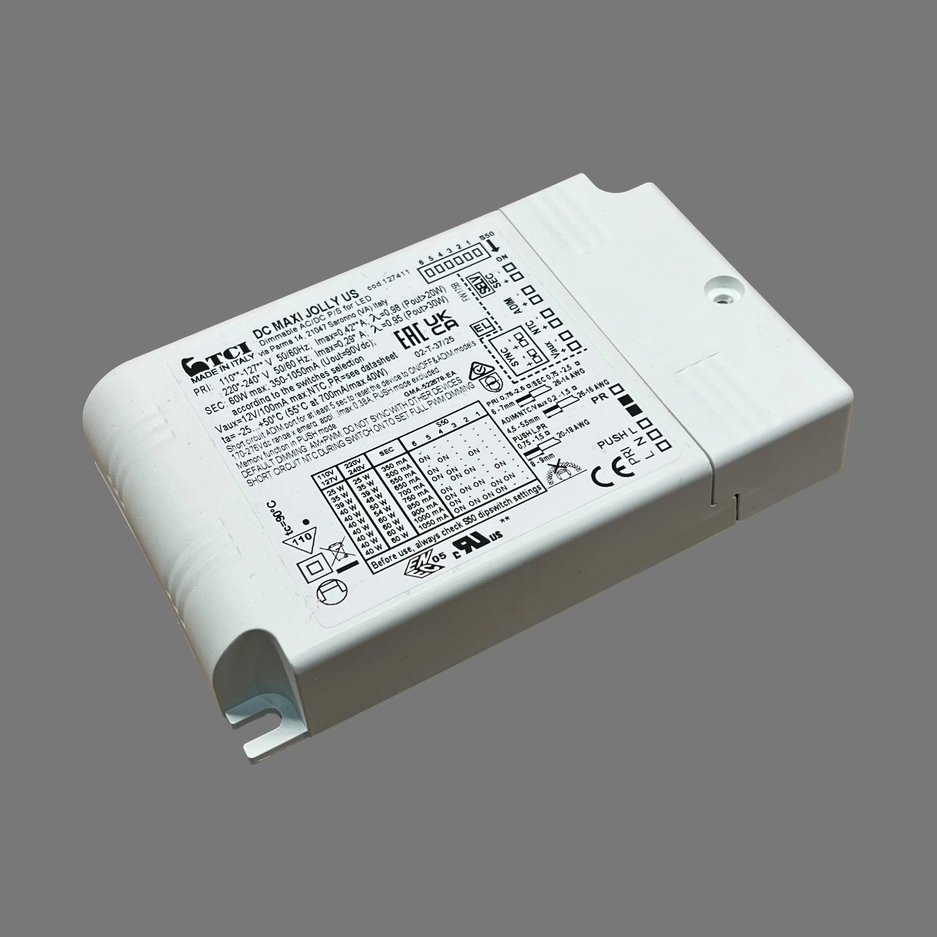 POWER SUPPLY 250/700mA 13-20W