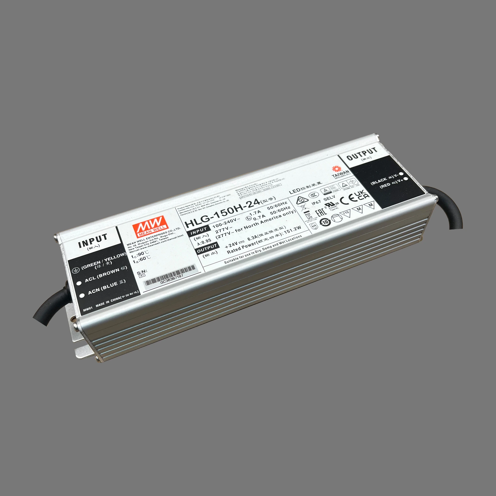 POWER SUPPLY 12VDC 80W