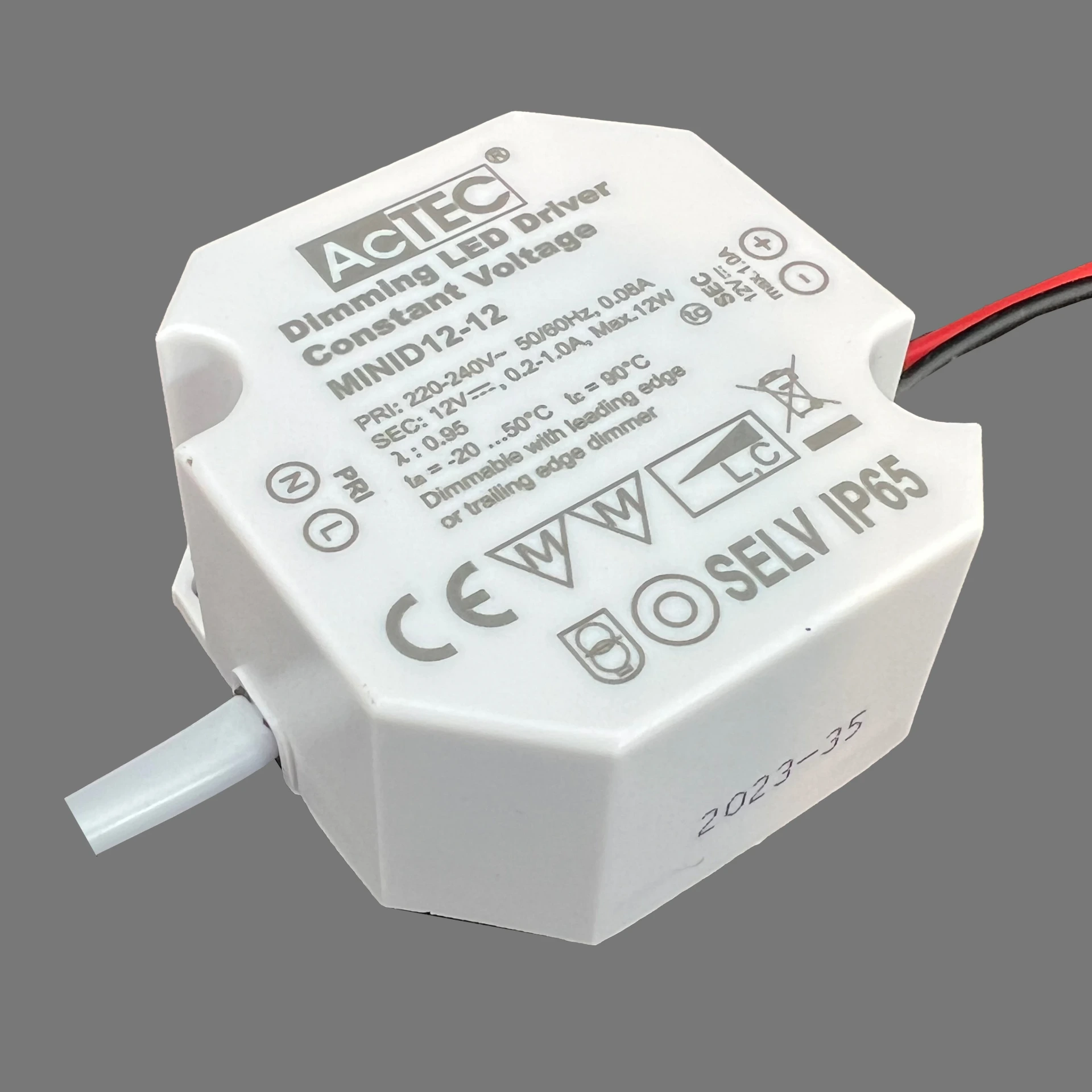POWER SUPPLY 24VDC 12W TRIAC
