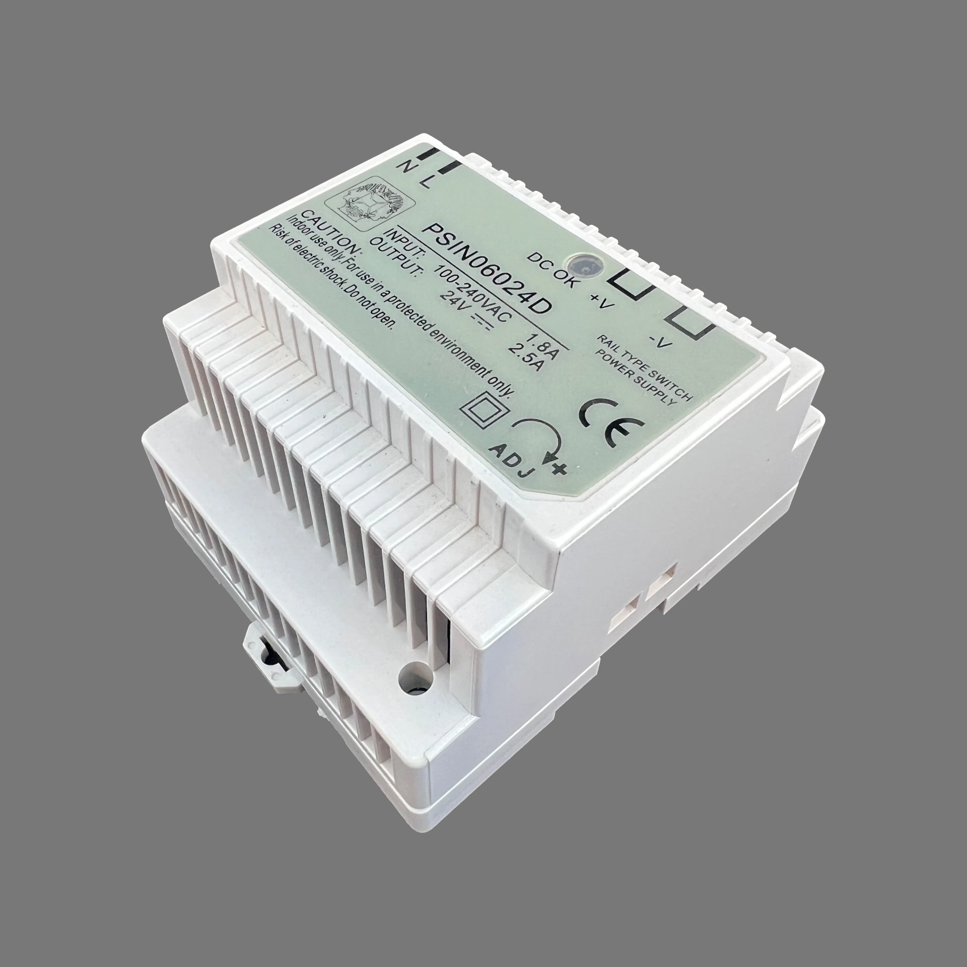 POWER SUPPLY DINRAIL 24VDC 60W
