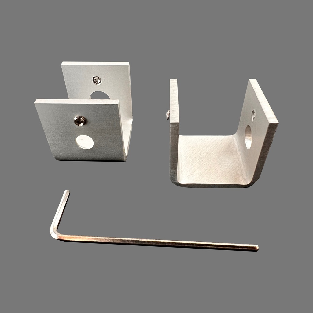 LEDPROFILE SMALL FIXATION WALL BRACKET SET  