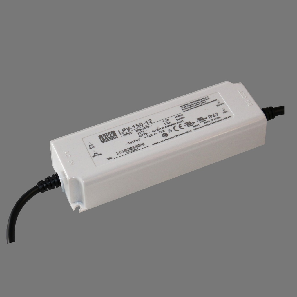 POWER SUPPLY 12VDC IP67
